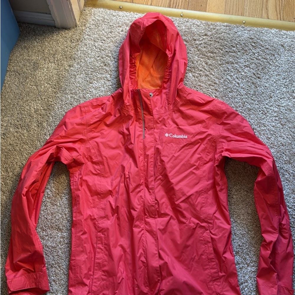 Columbia Vibrant Pink Hooded Jacket